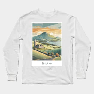 Ireland - Emerald Irish Isle Serenity Long Sleeve T-Shirt